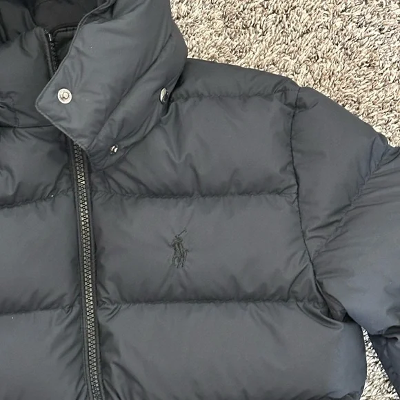 Polo Ralph Lauren Belmont Down-Filled Jacket Black size xs
